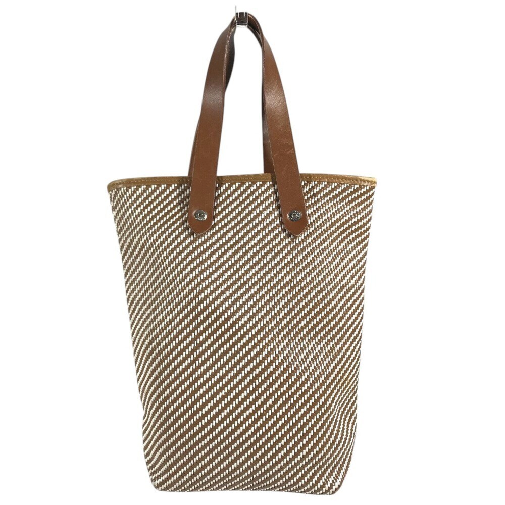Hermes Hermes Amedaba Diago Pm Bag, Vertical Tote Women's, Leather, Polyester...